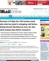 Jacob Tyler Roberts Gunman in Oregon mall shooting: MailOnline